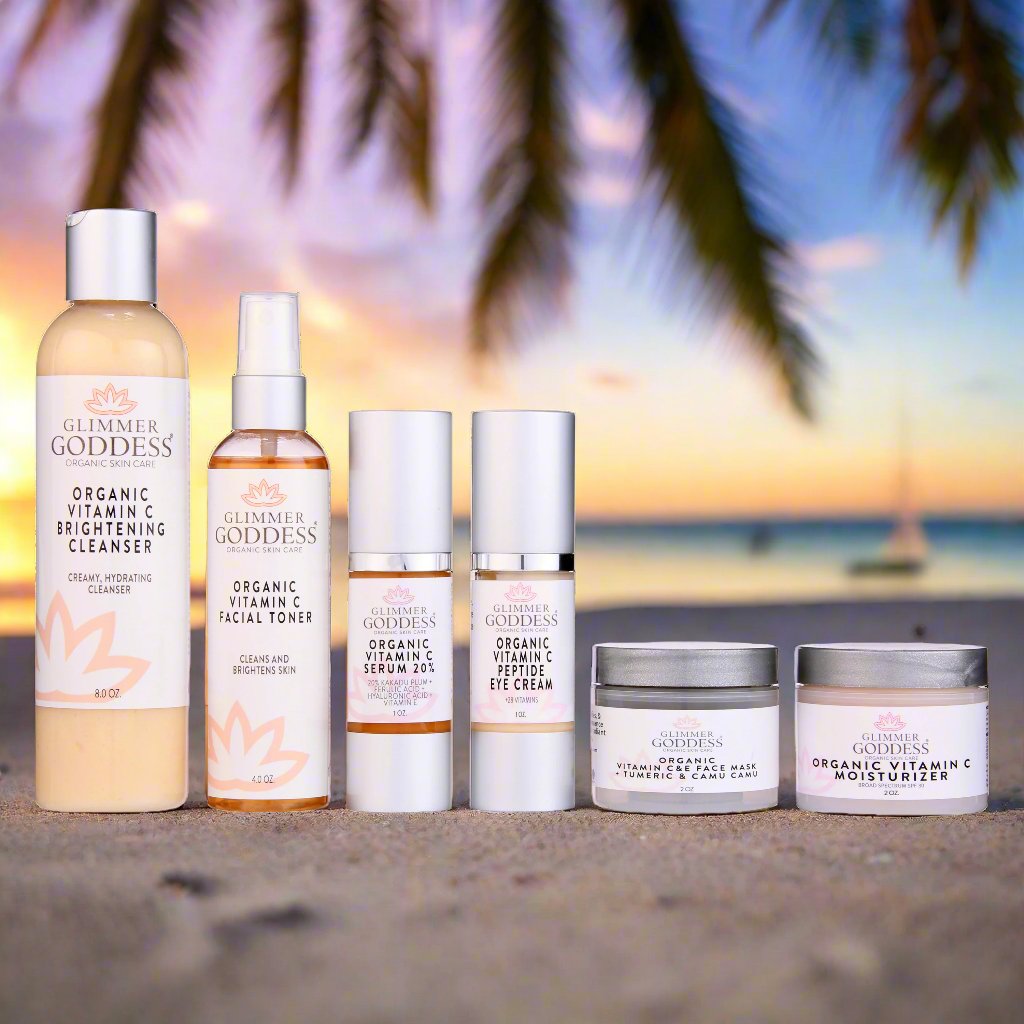 Vitamin C 6-Step Anti-Aging System – Complete Brightening Routine with SPF 30